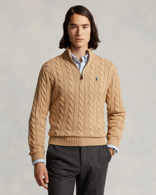 RL POLO - Ribbed Knit Cotton Sweater