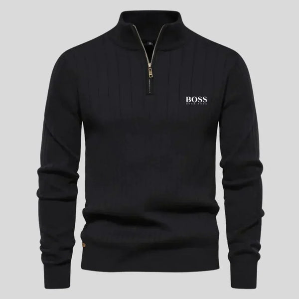 Men's Zip Sweater - Premium Comfort & Style