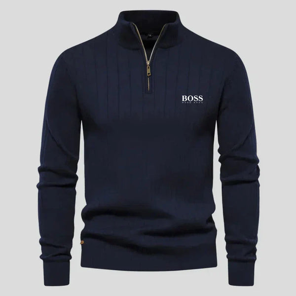 Men's Zip Sweater - Premium Comfort & Style